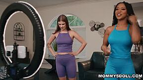 sky caught peeking cali sweets' juicy ass?!