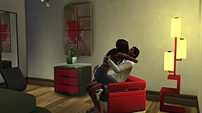 santu's indian aunt skirt flips up for bent over cowgirl doggy pounding upskirt creampie