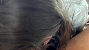 Canadian Blonde Eden Ivy's Sloppy Deepthroat Mouth Fuck Explodes Cumshot POV!