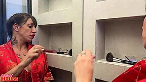 morena's huge clit throbs cheating with two guys