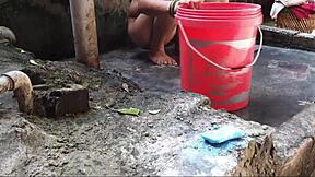 Indian Bhabhi Biggest Boobs Wet Pussy Outdoor Show