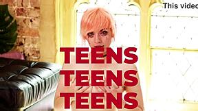 college girl's wet cunt begs for your thick cum