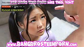 adorable shy teen takes cash for van ride turning into teasing sex adventure part 1