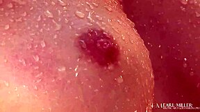 Hey, Capri Anderson's ripping clothes in garden, fingering big clit pussy to dripping orgasm outdoors.