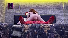 Stepsister Slams Bitch Friend Doggystyle in Hotel