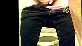 caught peeking in the toilet again part two