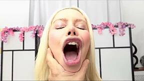 Will Brazilian Whore's Ass Prolapse from Huge Dildos Before Master Strikes?