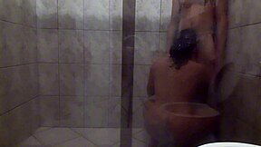 big couple bathroom sex big ass pounding monster cock deepthroat!