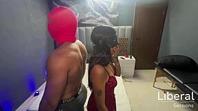 sarah the skinny tattooed 19yo latina unicorn makes her swinging debut in interview