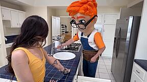 Athletic Petite Sage Hunter Rides Drills Monster Cock Cowgirl Doggystyle Creampie Tattoo Shaved