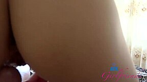 WOW Busty Bella Luna's Footjob Leads to Deep GFE Creampie Pound!