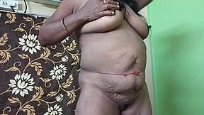 mature indian aunty spreads fat ass pussy lips anus and squirts