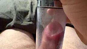 Does your small cock pump as nice in solo BDSM play?