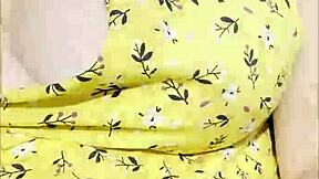 Wifey Flashes Big Tits Driving Car Exhibition Part 3