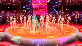 big tits ass babes hatsune miku megurine luka shake cum dancing hard?!