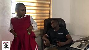 Horny Hannah Begs College Teacher for Sex to Fix Schoolwork!