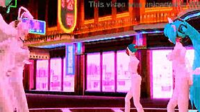 big tits ass babes hatsune miku megurine luka shake cum dancing hard?!