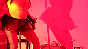 Can You Believe This Sexy Latina Nightclub Dancer Fucks Gringo Visitor Standing Hard?!