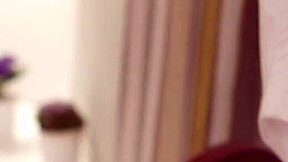 Skinny kris foxx anal pounded bent over by muscular bf