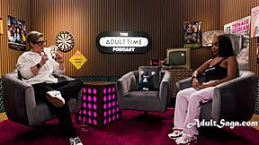 What ifs make Lily Starfire's big ebony tits bounce for Bree Mills?