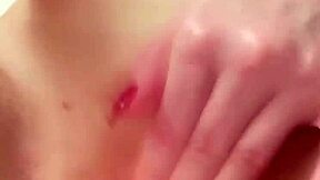 horny iranian stepmom fingers her fat tits alone at home