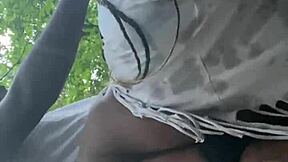 wanna bust your nut all over my big ebony ass cheeks in nature?