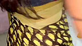 Bhabhi called from kitchen to quench her wet pussy thirst hard