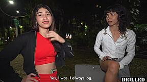 hey cute latina wanna threesome after our park pickup?