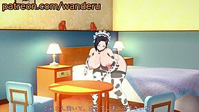 yamada's cow bikini milf ass and tits explode in hentai suckfest!!