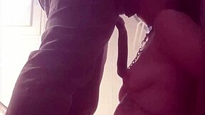 French Slave Takes Piss Shower Humiliating Blowjob