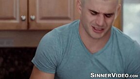 Athena Faris Moans During Hardcore Pounding by Horny Stepbrother Lucas Frost