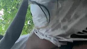 wanna bust your nut all over my big ebony ass cheeks in nature?