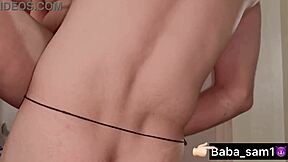 Indian teen slut takes mouth to ass pounding first time