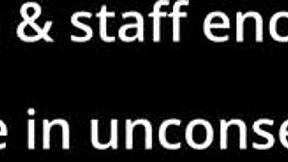 Doctor Tampa Forces Raya Nguyen's Hitachi Orgasms in Exam Room