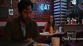 Katie Kush Begs Tommy to Fuck Her Hard for Family Diner