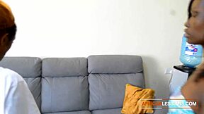 damn, these amateur ebony babes with big asses and tits finger and lick pussies hardcore!