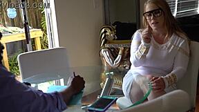 i crave cock so fuck door salesman with 36hh tits