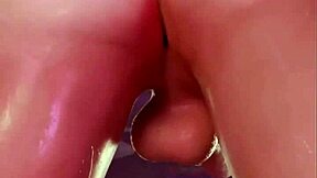 Trans jessie sucks scarlett's cock in wild transgender dance!