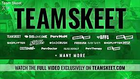 stepsisters caught in toilet, now suck our cocks or get blackmailed into public gangbang?