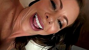 Alexis fawx's big tits bounce in hard anal creampie fuck