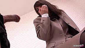 Older guy creampies petite japanese teen tight pussy uncensored casting