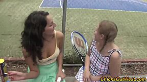 Real Australian lesbians finger and eat hairy pussies out