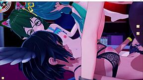 Catboy's Wild Threesome Creampie Adventure In Hentai Bliss!