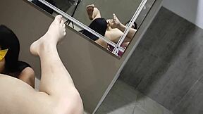 couldn't fuck friend's mom twice jerked off in her mouth