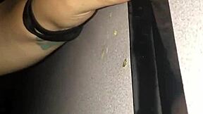deepthroat thickdickbandit's monster black cock at homemade gloryhole bbw slut