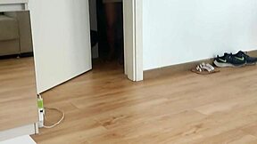 latina stepmom stuck in washer stepson pounds her pussy