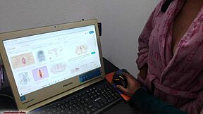 Stepmom Milf's Natural Tits Shine in Anatomy Handjob Sex Lesson