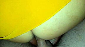 stepmom spreads legs offering fat pussy to horny son on new year