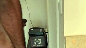 went downstairs for ifood and hot roommate neighbor invites me over for dirty dorm fuck