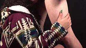 i love sucking this huge dildo while he pounds my pussy to licking orgasm